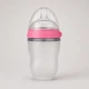 Пляшечка для годування Comotomo Baby Bottle антиколікова 250 мл рожева, 3–6 міс - зображення 2
