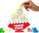 Настольная игра балансир Tower Stack Развивающий деревянный конструктор-башня Для всей семьи (810192981588) - изображение 2