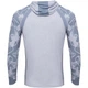 Реглан Favorite Hooded Jersey Universal XXL Sun protect Light Grey - изображение 3