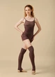 Шорти розігрівочні MILLIE з відворотом rayon rib knit, mocco, XS - зображення 2