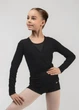 Кофта Grand Prix WILMA JUNIOR rayon rib knit, black, 128-134см - изображение 1