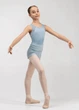 Шорти розігрівочні MILLIE JUNIOR з відворотом rayon rib knit, powder blue, 134см - зображення 3