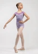 Шорти розігрівочні MILLIE JUNIOR з відворотом rayon rib knit, lilac, 146см - зображення 3