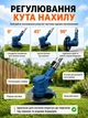 Триммер-газонокосилка аккумуляторная для газона и кустов с 3 аккумуляторами 48V, садовый беспроводной триммер для скашивания травы с металлическими и пластиковыми лезвиями, регулируемой штангой и защитным кожухом, TR-48-Green - изображение 7