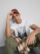 Футболка Primark білий з принтом ZICOT931 3XL - изображение 3