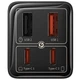 Сетевое зарядное устройство Baseus GaN6 Pro Fast Charger 100W (2USB-A/2C) (P101627) Cluster Black - изображение 2