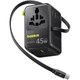 Мережевий універсальний перехідник Baseus AG11 45W with retractable cable (2USB-A/3C/1Socket) (E0307F) Cosmic Black - зображення 1