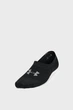 Жіночі чорні шкарпетки (3 пари) UA Breathe Lite Ultra Low 3p Under Armour S 1370075-001 - изображение 2