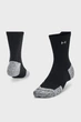 Чорні шкарпетки UA AD Run Cushion 1pk Mid Under Armour XL 1376076-001 - зображення 1