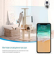 Уличная Wi-FI Камера видеонаблюдения 8 MP/ 360°, поворотная уличная IP видеокамера с двумя объективами, встроенный динамик, ночное видение, умное отслеживание человека, защита для улицы и дома - изображение 4