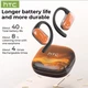 Стильні бездротові спортивні навушники HTC NE10 з Bluetooth версії 6.0 (Orange) - зображення 7
