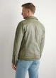 OCHNIK Чоловіча демісезонна шкіряна куртка KURMS-0405-8F XXL хакі - зображення 2