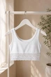 Детский топ Baykar топик для девочки с кружевом р 6 158-164 см 11-12 лет арт 4942-01 белый - изображение 1