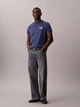 Футболка хлопковая длинная мужская Calvin Klein 4RF837G(Dark Denim) L Темно-синяя (199155933018) - изображение 3