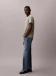 Футболка хлопковая длинная мужская Calvin Klein 4RB807G(Shadow) M Визон (199155980760) - изображение 4