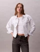 Жіноча джинсова куртка Calvin Klein M біла - зображення 1