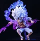 Фигурка Луффи гор 5 из аниме One Piece 10 см из ПВХ пластика на подставке, статуэтка Монки д. Луффи - изображение 4