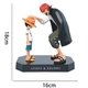 Фігурка статуетка колекційна Шанкса та Манкі де Луффі з аніме One Piece Ван Піс 18.5 та 6 см - зображення 4