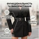 Ремень женский из экокожи всесезонный черный 90х6 см, пояс корсетного типа в корейском стиле для платья из износостойкого PU - изображение 8