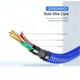 Быстрая зарядка USB Type-c, длина 1м, нейлоновый плетеный кабель USB Type-c мощность до 100Вт - изображение 7