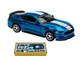 Колекційна модель Ford Mustang GT 2018 синя, масштаб 1:42, металевий корпус із цинкового сплаву, відкриваються двері та капот - зображення 2