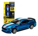 Колекційна модель Ford Mustang GT 2018 синя, масштаб 1:42, металевий корпус із цинкового сплаву, відкриваються двері та капот - зображення 4