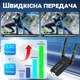 Двохдіапазонний USB Wi-Fi адаптер 2.4/5GHz Addap UWA-05 | бездротова мережева карта 1300 Mbps - зображення 2