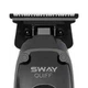 Професійний тример для стрижки волосся та бороди Sway Sway Quiff 115 5106 з Т-подібним лезом із легованої сталі, роторним мотором 7500 об/хв, LED-дисплеєм, автономністю до 180 хв та комбінованим живленням чорний - зображення 6