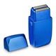 Професійний шейвер для гоління StyleCraft Wireless Prodigy Foil Shaver Metallic Blue з фольгою з золотим напиленням, роторним мотором 9000 об/хв, акумуляторно-мережевий, синій - изображение 2