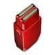 Професійний шейвер для гоління StyleCraft Wireless Prodigy Foil Shaver Metallic Red з фольгою з золотим напиленням, роторним мотором 9000 об/хв, акумуляторно-мережевий, червоний - изображение 4