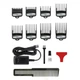 Професійна машинка для стрижки волосся Wahl Magic Clip Cordless Black 3026434 з лезом із легованої сталі, роторним мотором 6500 об/хв, 8 преміум-насадками та автономністю 90 хв чорна - изображение 3