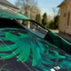 Парасоля садова пляжна 190×220 см зелена кругла Oxford для рибалки дачі тераси кафе захист від сонця Yiwu - зображення 4