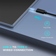 Проводной мультитач тачпад Clefers USB-C с Закаленным стеклом для Windows 6,3" (5024856) - изображение 4