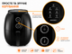 Аэрофритюрница 3,6 л без масла Berdsen BD-650 1300 Вт | Мультипечь Air Fryer | Фритюрница с горячим воздухом - изображение 3