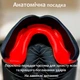 Капа для мма бокса для спортсменов детей подростков карате тхэквондо бойцовская спортивная защита зубов для единоборств кикбоксинга Вампир одночелюстная односторонняя из термопластика + магнит в комплекте Hunter Черно-белая 1_2_M_1C - изображение 5
