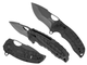 Ніж SOG Kiku XR LTE - Blackout MICARTA + CARBON - зображення 1