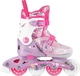 Ролики Nils Flipzy NJ1025 S 31-34 Рожеві (5905504101312) - зображення 3