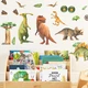 Детские наклейки на стену Designstickers Акварельные Динозавры 59.4х84 см (50613839) - изображение 5