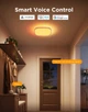 Потолочний світильник Govee H60A4 30 см Smart Square Ceiling Light, RGBWW + RGBIC, WI-FI/Bluetooth Білий (H80A4C01) - зображення 8
