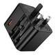 Мережевий зарядний пристрій Hoco AC31, USB/2 Type-C, PD 25W, black - зображення 5