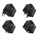 Мережевий зарядний пристрій Hoco AC31, USB/2 Type-C, PD 25W, black - зображення 6