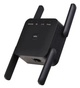 Усилитель Wi-Fi сигнала 5 /2.4 ГГц, WiFi Репитер, повторител вайфая 1200 Мбит/с, мощный ретранслятор для дома, площадь покрытия 300 м², Repeater 4 антенны, Black - изображение 7