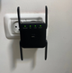 Усилитель Wi-Fi сигнала 5 /2.4 ГГц, WiFi Репитер, повторител вайфая 1200 Мбит/с, мощный ретранслятор для дома, площадь покрытия 300 м², Repeater 4 антенны, Black - изображение 12