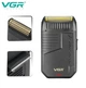 Аккумуляторная электробритва Шейвер VGR V 375 для сухого бритья с откидным триммером Черный - изображение 3