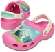 Кроксы детские, сабо для девочек Crocs Kids CC FrozenFever Clog K, размер 33-34, стопа 21-22см Розовый - изображение 1
