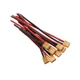 Силовий кабель живлення з роз'ємом XT60 15см 12AWG тато, силіконовий кабель 60А для акумуляторів - зображення 7