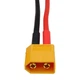Силовий кабель живлення з роз'ємом XT60 15см 12AWG тато, силіконовий кабель 60А для акумуляторів - зображення 8