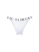 Женские трусики Victoria's Secret (29588419635) Exploded Logo Cotton 90s Brief XL белые - изображение 4