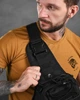 Нагрудна сумка Silver Knight чорна тактична сумка через плече 6л РА4978 - зображення 3