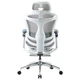 Офисное кресло с подставкой для ног Sihoo DORO C300 Pro Mesh White - изображение 19